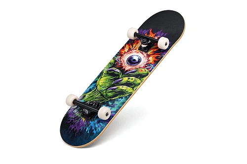 Скейтборд MID 3 SKULL ДЕТ. SkateSpirit