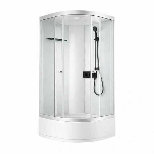 Душевая кабина AquaLux Light 88 High высокий поддон