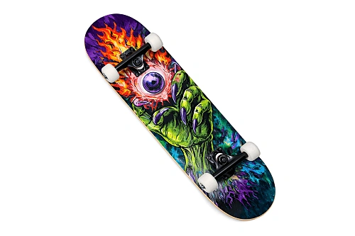 Скейтборд MID 3 SKULL ДЕТ. SkateSpirit